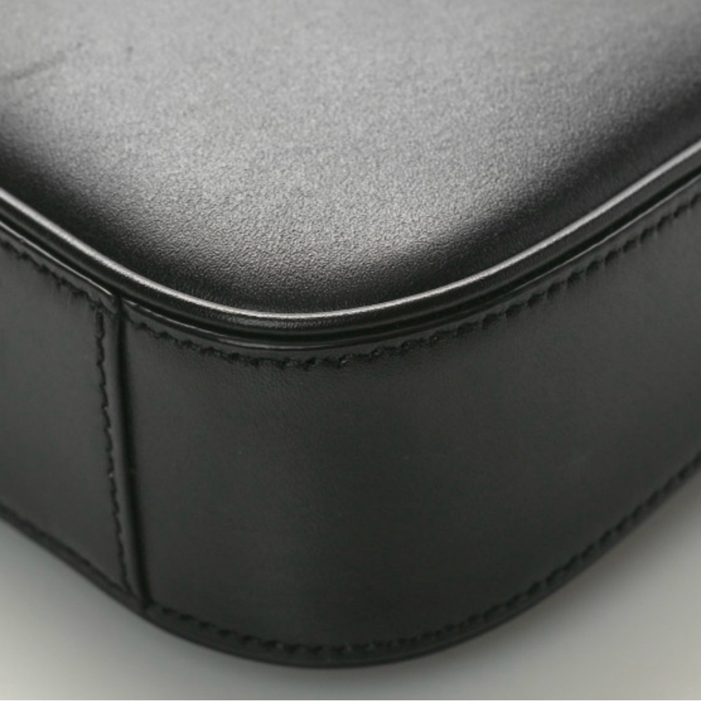 New YSL Saint Laurent Le 5 a 7 Mini Leather Hobo Bag Purse in Black - Picture 9 of 12